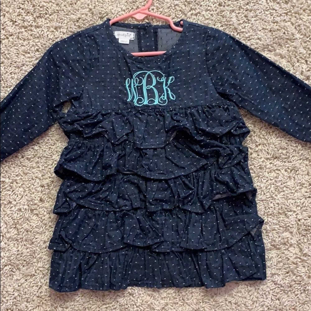 Mudpie monogram dress